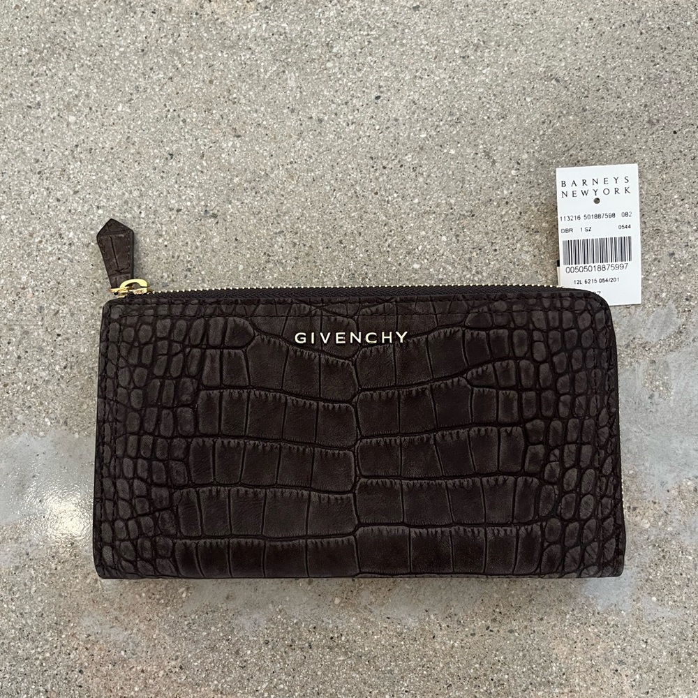 NWT Dark Grey Givenchy Wallet